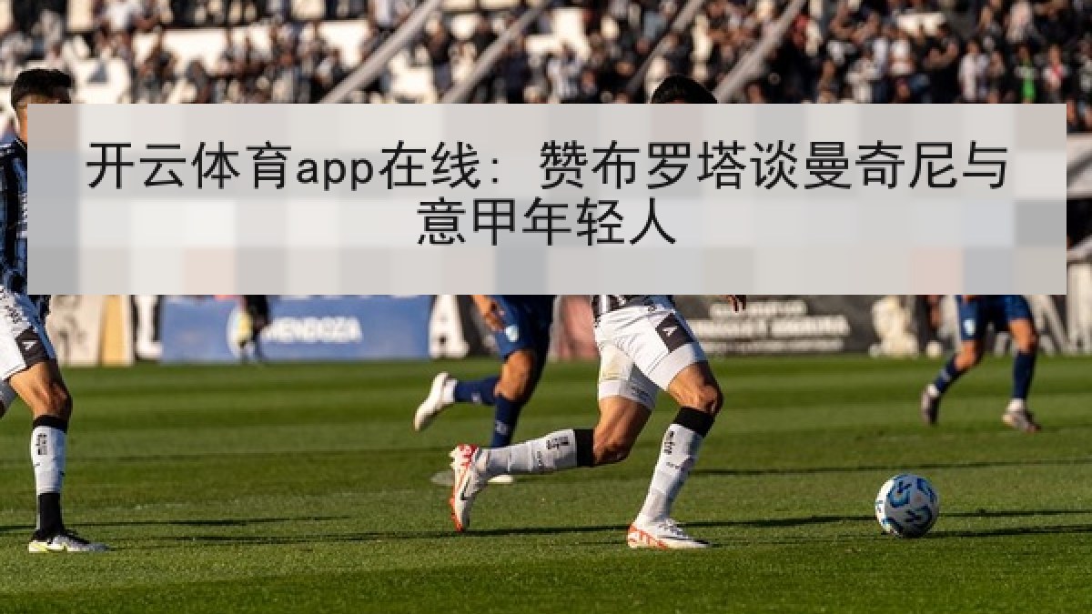 开云体育app在线: 赞布罗塔谈曼奇尼与意甲年轻人